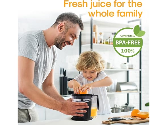 LEBENLANG Black Citrus Juicer