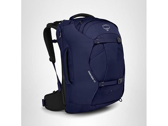 Osprey 10003686 Fairview 40LWomen's Travel Backpack, Navy (Open Box) - Gallery 11
