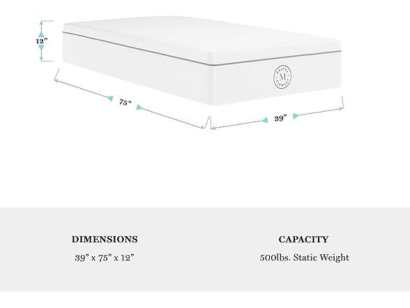 Martha Stewart SleepComplete Twin Mattre