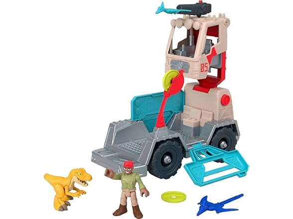 Fisher-Price Boys Mattel Imaginext Jurassic 'N Set