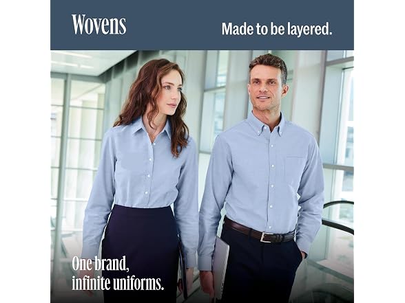 Port Authority Women (L) Long Sleeve Poplin Shirt