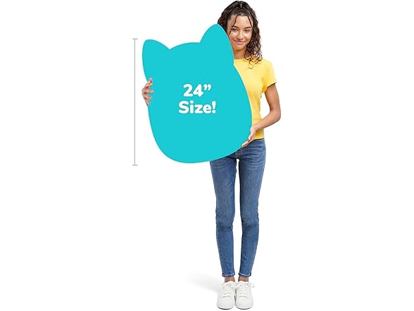 Squishmallows 24in Sydney The Teal Spotted Mushroom