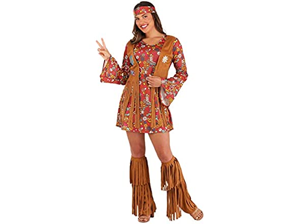 Peace & Love Hippie Adult Costume