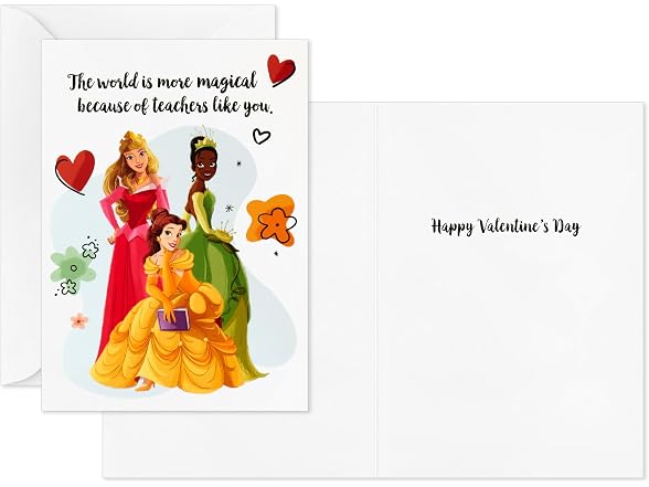 Hallmark Disney Princess Valentines Day Cards - Gallery 6