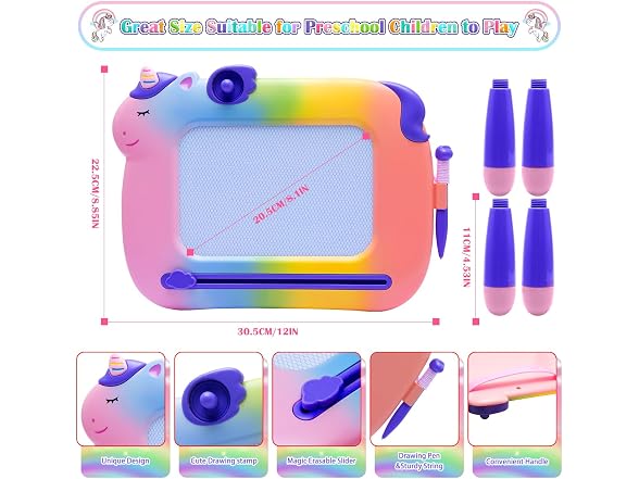 MEJCFARI Magnetic Drawing Board