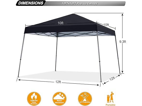 ABCCANOPY Stable Pop up Outdoor Canopy Tent