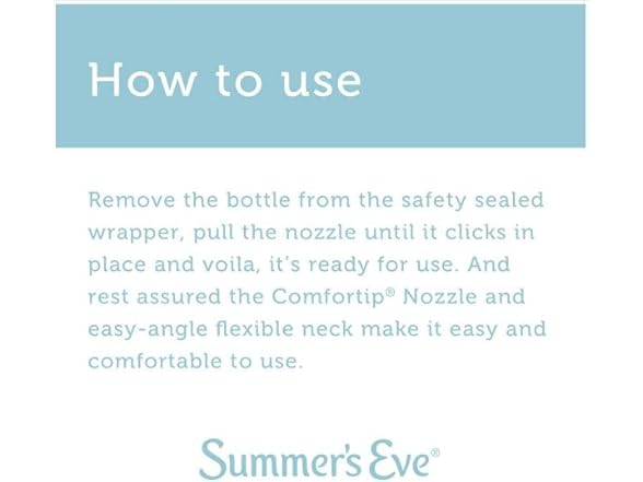 Summer's Eve Douche 4.5oz