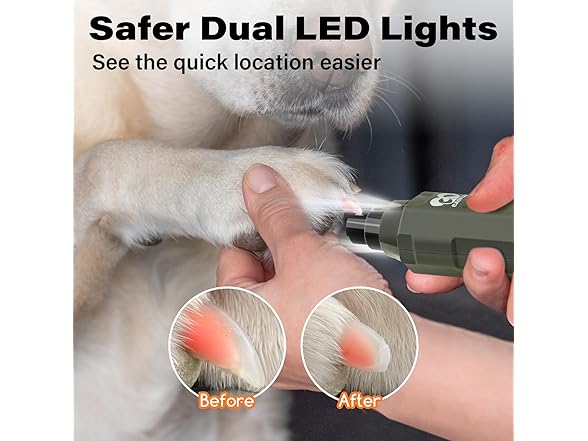 Casfuy B0BBKVKNTT dog nail grinder