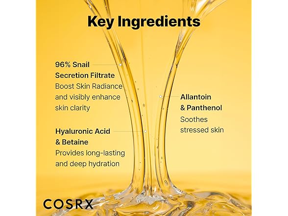 COSRX Snail Mucin 96% Repairing Serum, Hydrating