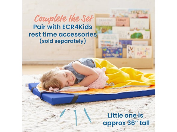 ECR4Kids SoftZone Rainbow Rest Mat