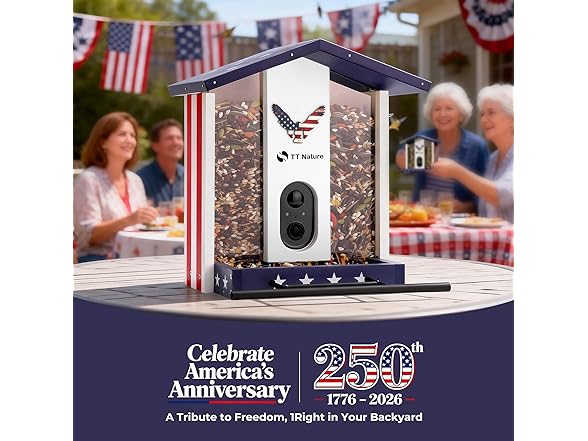 TT Nature Solar Bird Feeder Camera