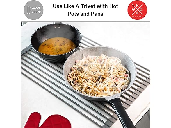 YKC Home Roll Up Dish Drying Rack