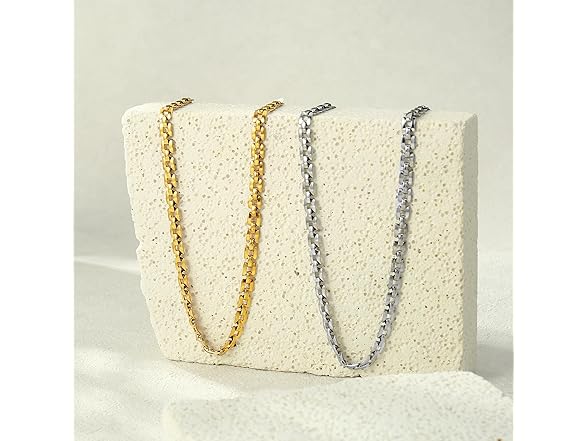 A Golden Cloud Silver Necklaces