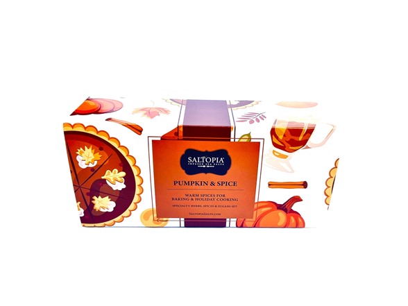 Saltopia Pumpkin Spice Sugars, 4-Pack