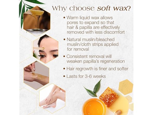 GiGi All Purpose Honee Hair Removal Soft Wax