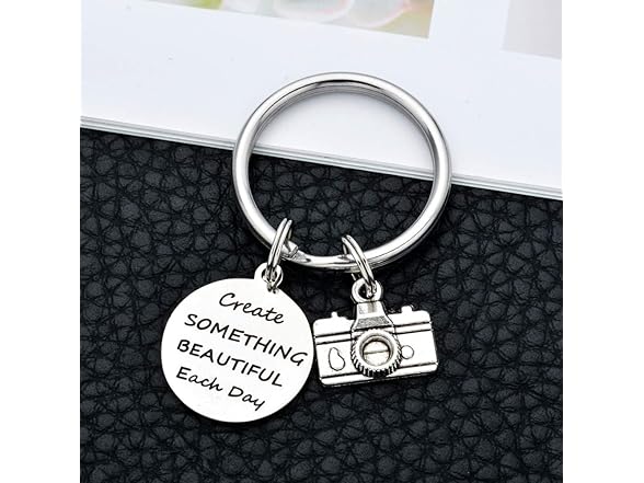 ODLADM Happy Birthday Charms Key Ring Key Holder