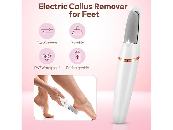 ZABOUL Electric Foot Callus Remover