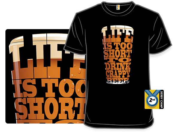 Crappy Beer Shirt - Gallery 8