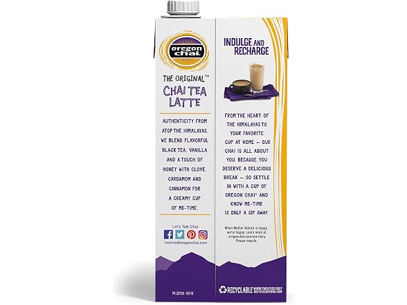 6PK Oregon Chai Original Chai Concentrate