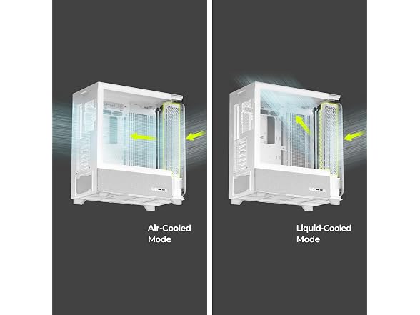 TRYX FLOVA White Mid-Tower ATX PC Case