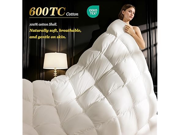 THX9ZRNM Goose Down Queen Comforter
