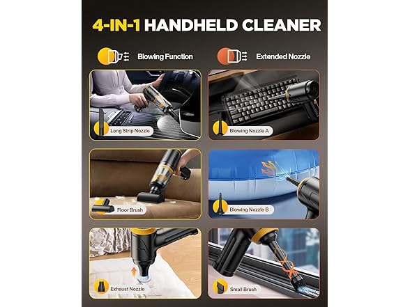 Handheld Vacuum Cleaner 21000Pa