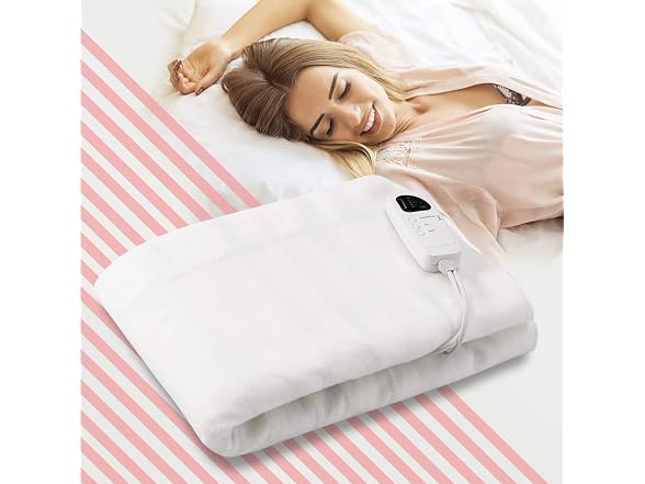 Giantex Electric Heated Mattress Pad, Heating Bed Topper