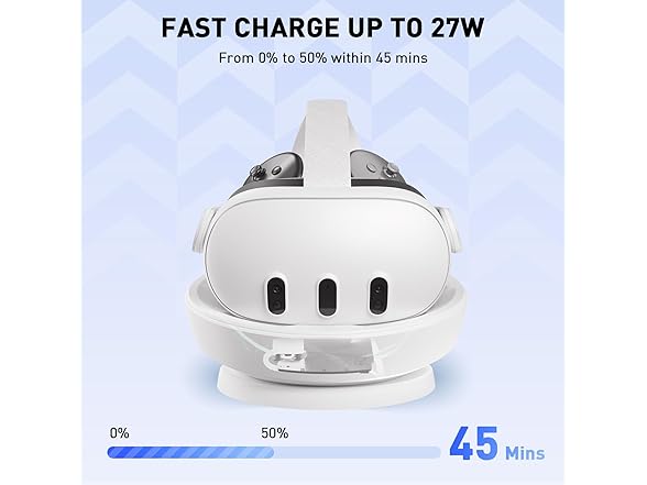 PRISMXR Carina D1 Magnetic Charging Dock | Quest 3