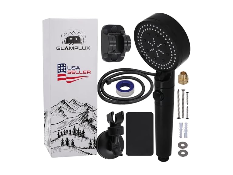 RV Outdoor Shower Head Kit