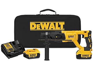 $199.99, Was $399, 49% Off! DEWALT DCH133M2 20V Max XR Brushless 1" Hammer Kit dealfomo