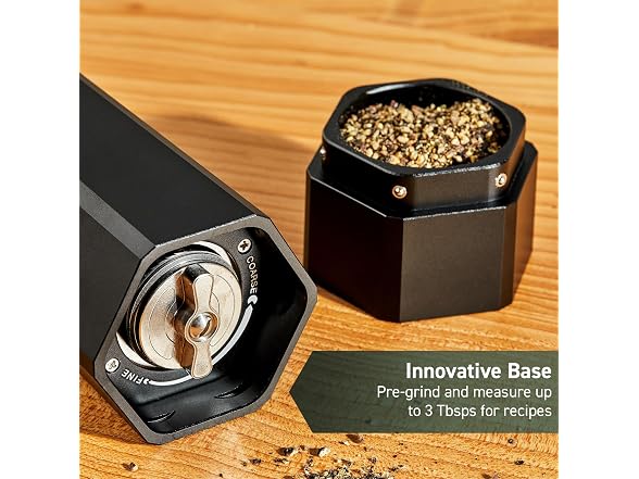 Hexclad HexMill Salt & Pepper Grinder