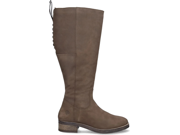 Nubuck Leather Knee High Boots
