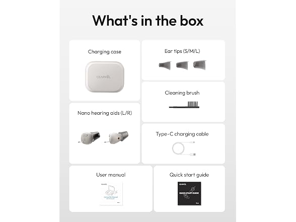 Cearvol Nano OTC Hearing Aids