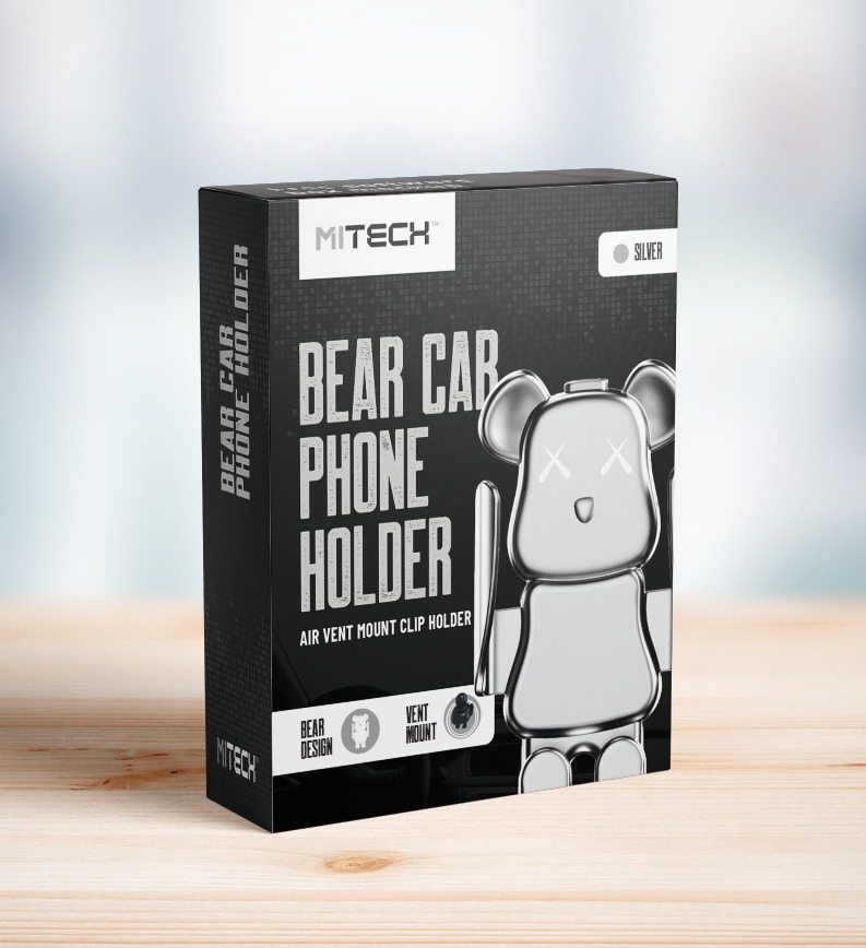 Bear Car Vent Mount - Novelty Design - Gallery 17