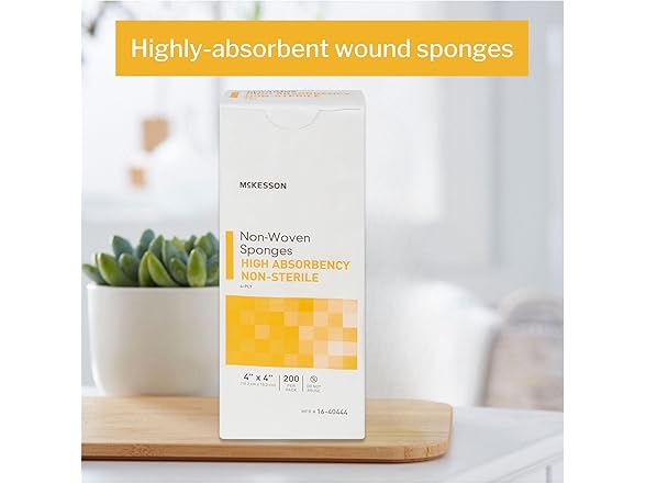 McKesson McKesson Non-Woven Sponges, 200pk