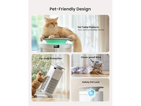 (NEW!) Yaber Pet HEPA Air Purifier