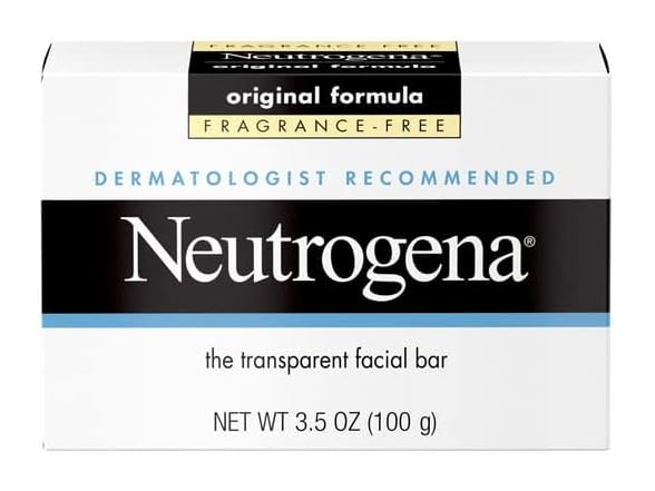 Neutrogena Facial Cleansing Bar, 3.5oz 3pk