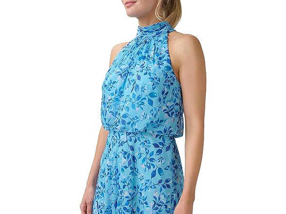Adrianna Papell Women (6) Chiffon Bias Dress