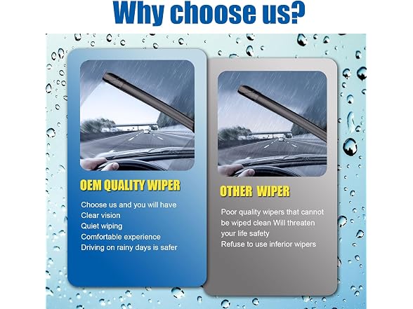 Hyundai Accent Wiper Blades, Set of 3