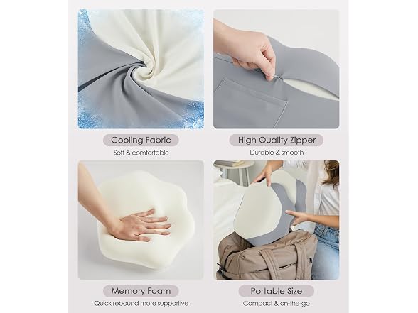 DONAMA Memory Foam Pregnancy Pillow