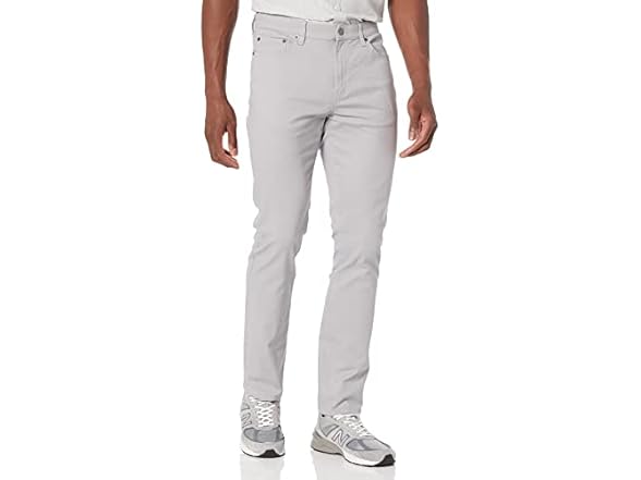 AE Mens Slim-Fit 5-Pocket Twill Pants