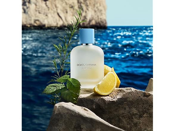 Light Blue Pour Homme/D&G EDT Spray 6.7 Oz