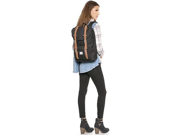 Herschel Little America Backpack Black/Tan