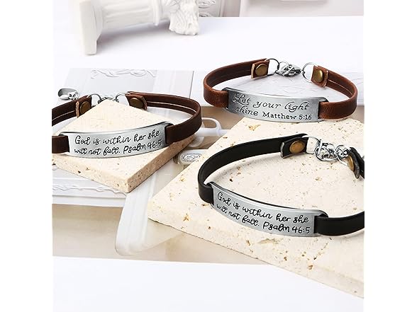 JoycuFF Women Inspirational Bracelet