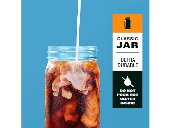 County Line Kitchen Glass Mason Jar Pitcher with Lid