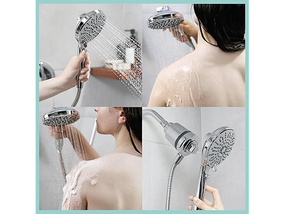 Danco SEVENTY 5-Setting Magnetic Handheld Shower Head