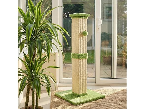 Fansafurn Tall Cat Scratching Post, 32''