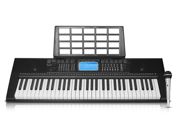 61-Key Light-Up Learning Keyboard Bundle