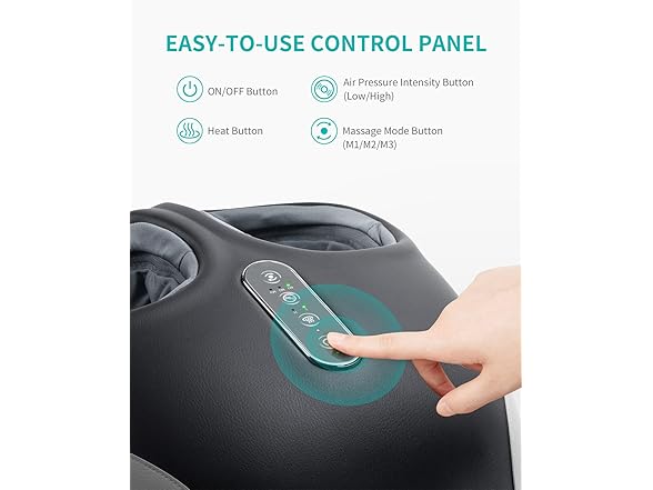 Nekteck Shiatsu Foot Massager with Air Compression