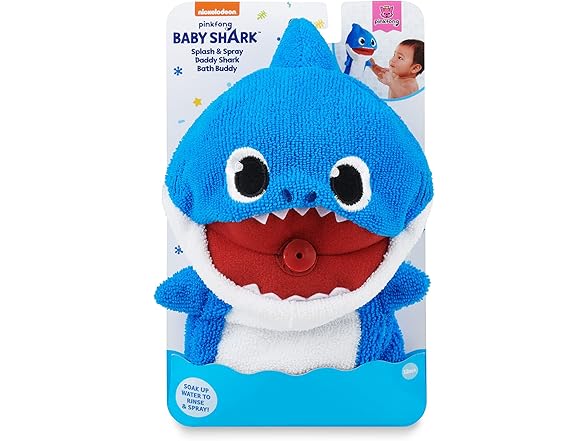 Splash & Spray Daddy Shark Bath Buddy